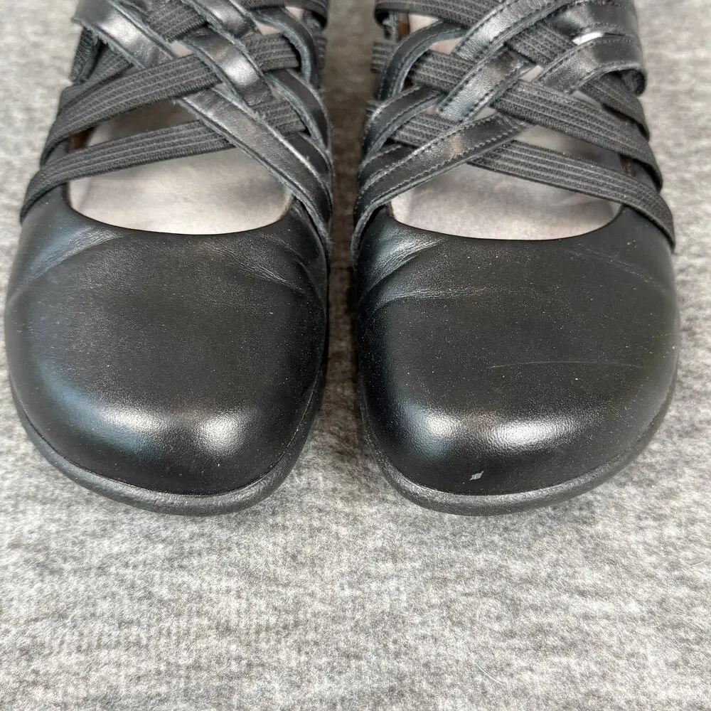 Naot Kawaka Black Slip-On Pull-Tab Orthopedic Mary Jane size 38 New in Box